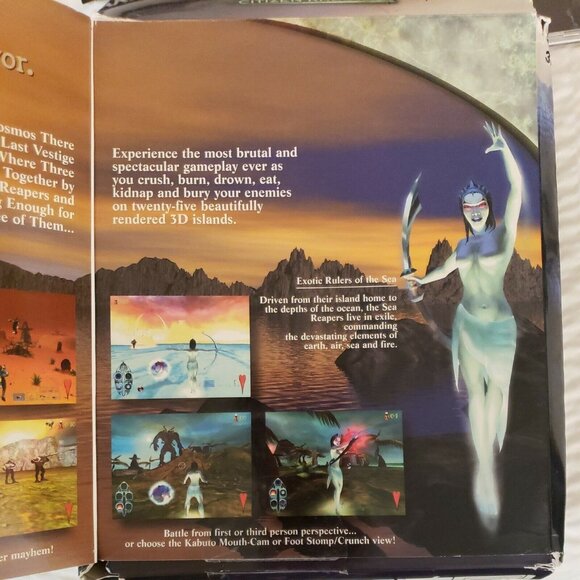 Giants Citizen Kabuto Big Box PC Game 2000 Vintage Video Game CD Rom Complete - Picture 4 of 11